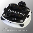 Виброплатформа Clear Fit CF-PLATE Compact 201 WHITE  - магазин СпортДоставка. Спортивные товары интернет магазин в Санкт-Петербурге 