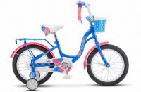 Детский велосипед Stels Jolly 16" V010 синий розовый 2022 - магазин СпортДоставка. Спортивные товары интернет магазин в Санкт-Петербурге 
