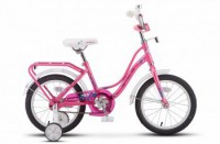 Детский велосипед Stels Wind 16" Z020 розовый 2022 - магазин СпортДоставка. Спортивные товары интернет магазин в Санкт-Петербурге 