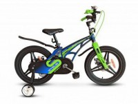 Детский велосипед Stels Galaxy Pro 16" V010 зеленый 2022 - магазин СпортДоставка. Спортивные товары интернет магазин в Санкт-Петербурге 
